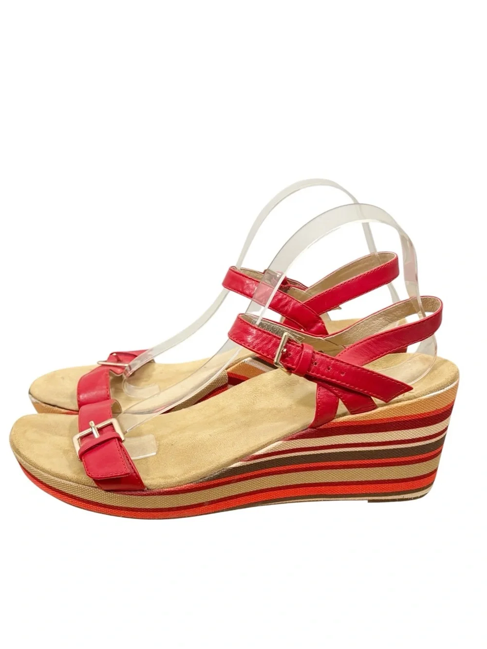 Vionic Enisa Orthotic Wedge Sandals Size 11